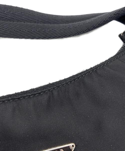 PRADA（プラダ）PRADA (プラダ) ナイロンハンドバッグ ブラックの古着・服飾アイテム