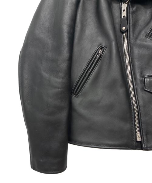 Schott（ショット）Schott (ショット) B'z INABA MODEL ダブルライダースジャケット ブラック サイズ:36の古着・服飾アイテム