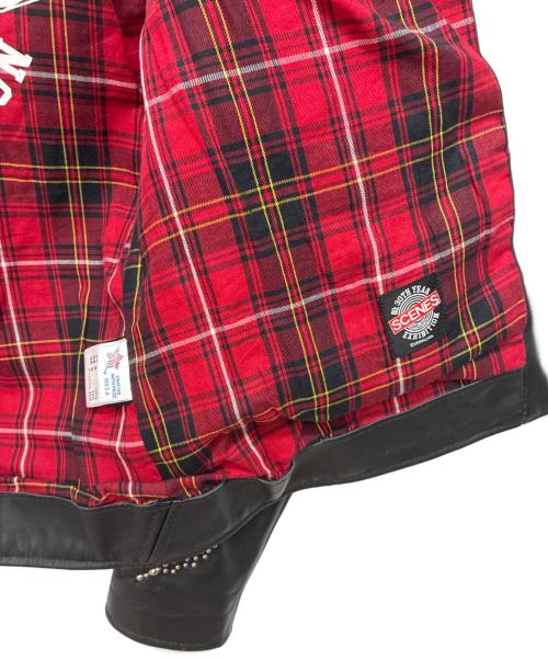 Schott（ショット）Schott (ショット) B'z INABA MODEL ダブルライダースジャケット ブラック サイズ:36の古着・服飾アイテム