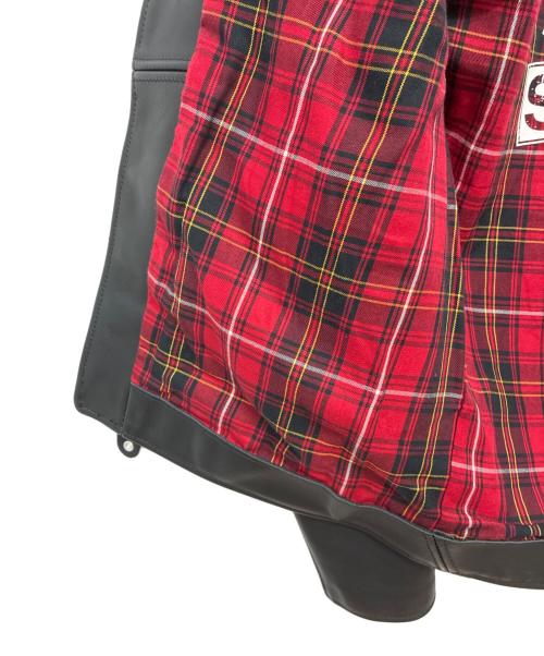Schott（ショット）Schott (ショット) B'z INABA MODEL ダブルライダースジャケット ブラック サイズ:36の古着・服飾アイテム