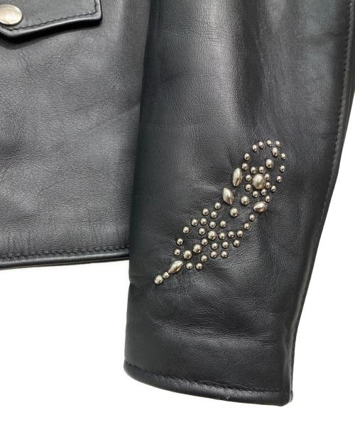 Schott（ショット）Schott (ショット) B'z INABA MODEL ダブルライダースジャケット ブラック サイズ:36の古着・服飾アイテム