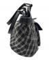 BURBERRY BLUE LABEL (バーバリー ブルー レーベル) トートバッグ ブラック×ホワイト：5000円
