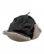 THE H.W.DOG&CO.エイチダブリュードッグアンドコー）の古着「FLIGHT CAP / フライトキャップ」｜グレー