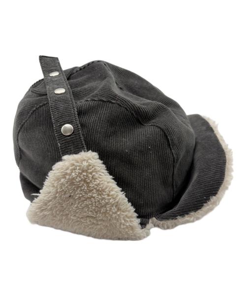 THE H.W.DOG&CO.（エイチダブリュードッグアンドコー）THE H.W.DOG&CO. (エイチダブリュードッグアンドコー) FLIGHT CAP / フライトキャップ グレー サイズ:38の古着・服飾アイテム