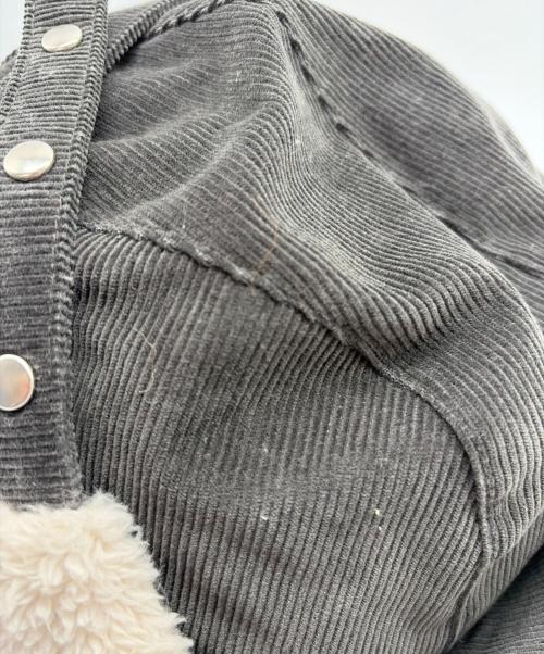 THE H.W.DOG&CO.（エイチダブリュードッグアンドコー）THE H.W.DOG&CO. (エイチダブリュードッグアンドコー) FLIGHT CAP / フライトキャップ グレー サイズ:38の古着・服飾アイテム