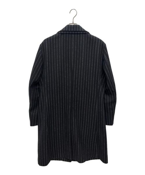 GARNIER（ガルニエ）Garnier (ガルニエ) レイヤードカラーコート ブラック サイズ:LLの古着・服飾アイテム