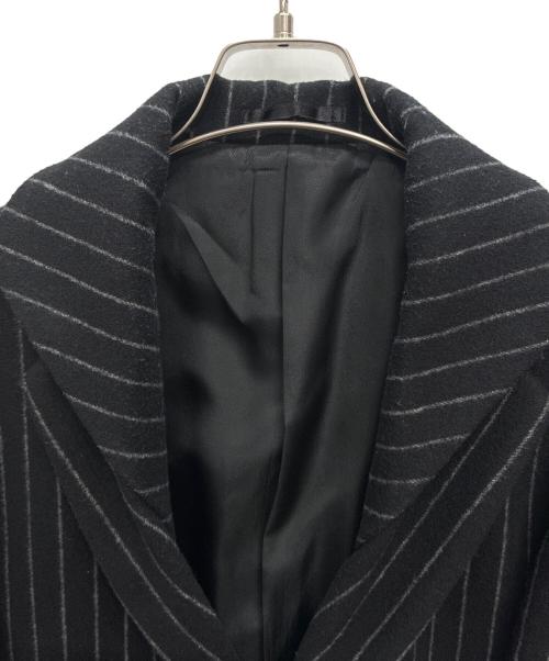 GARNIER（ガルニエ）Garnier (ガルニエ) レイヤードカラーコート ブラック サイズ:LLの古着・服飾アイテム