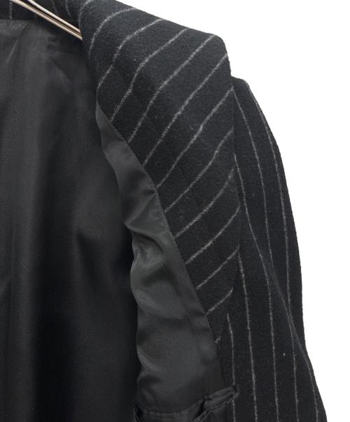 GARNIER（ガルニエ）Garnier (ガルニエ) レイヤードカラーコート ブラック サイズ:LLの古着・服飾アイテム