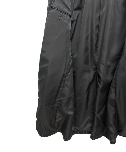 GARNIER（ガルニエ）Garnier (ガルニエ) レイヤードカラーコート ブラック サイズ:LLの古着・服飾アイテム