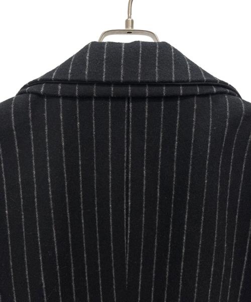 GARNIER（ガルニエ）Garnier (ガルニエ) レイヤードカラーコート ブラック サイズ:LLの古着・服飾アイテム