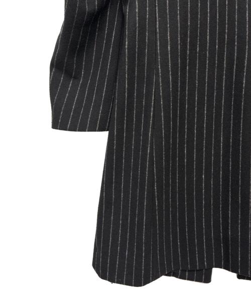 GARNIER（ガルニエ）Garnier (ガルニエ) レイヤードカラーコート ブラック サイズ:LLの古着・服飾アイテム