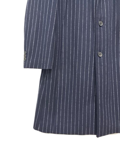 GARNIER（ガルニエ）Garnier (ガルニエ) レイヤードカラーコート ネイビー サイズ:LLの古着・服飾アイテム