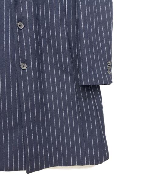 GARNIER（ガルニエ）Garnier (ガルニエ) レイヤードカラーコート ネイビー サイズ:LLの古着・服飾アイテム