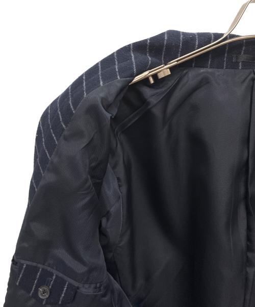 GARNIER（ガルニエ）Garnier (ガルニエ) レイヤードカラーコート ネイビー サイズ:LLの古着・服飾アイテム