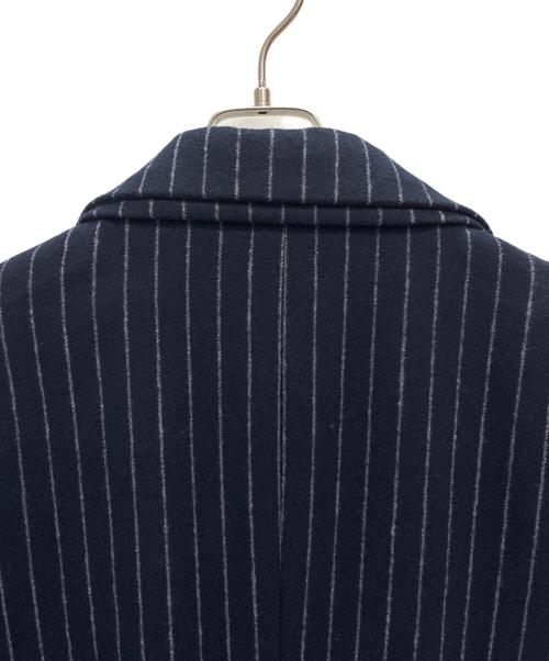 GARNIER（ガルニエ）Garnier (ガルニエ) レイヤードカラーコート ネイビー サイズ:LLの古着・服飾アイテム