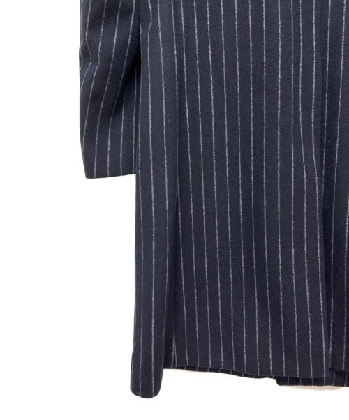 GARNIER（ガルニエ）Garnier (ガルニエ) レイヤードカラーコート ネイビー サイズ:LLの古着・服飾アイテム