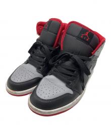 NIKE（ナイキ）の古着「Air Jordan 1 Mid "Black/Cement Grey"」｜ブラック×グレー