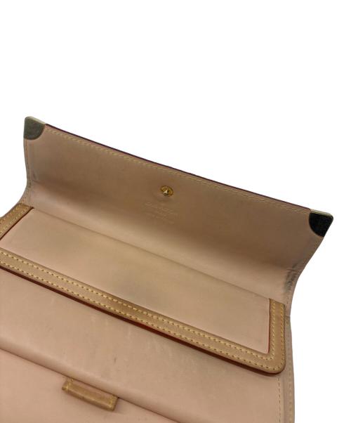 LOUIS VUITTON（ルイ ヴィトン）LOUIS VUITTON (ルイ ヴィトン) モノグラム・マルチカラー ポレトトレゾールインターナショナル 長財布 ホワイトの古着・服飾アイテム