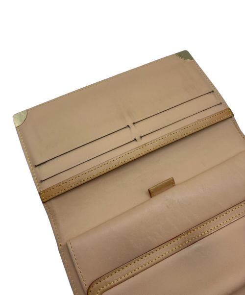 LOUIS VUITTON（ルイ ヴィトン）LOUIS VUITTON (ルイ ヴィトン) モノグラム・マルチカラー ポレトトレゾールインターナショナル 長財布 ホワイトの古着・服飾アイテム