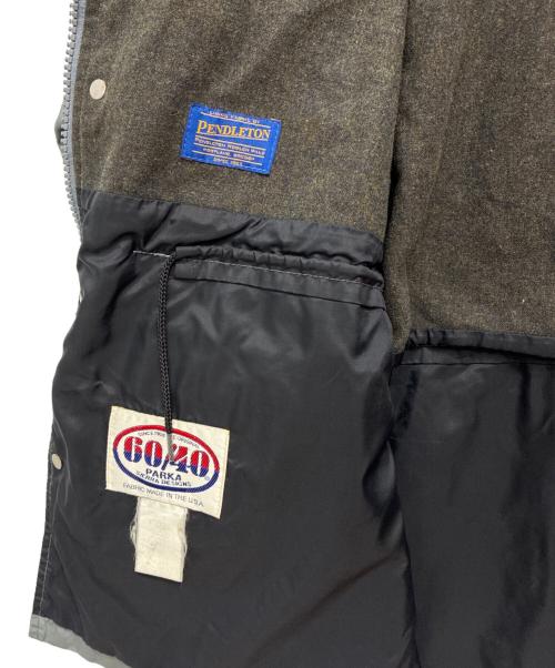 SIERRA DESIGNS（シエラデザインズ）SIERRA DESIGNS (シエラデザインズ) PENDLETON (ペンドルトン) 60/40 USA製 マウンテンパーカー グレー サイズ:JPN (M)の古着・服飾アイテム