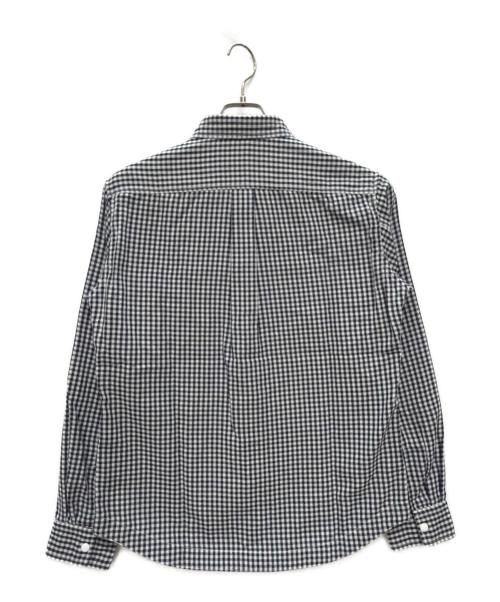 AIGLE（エーグル）AIGLE (エーグル) 長袖シャツ ホワイト×ブラック サイズ:M 未使用品の古着・服飾アイテム