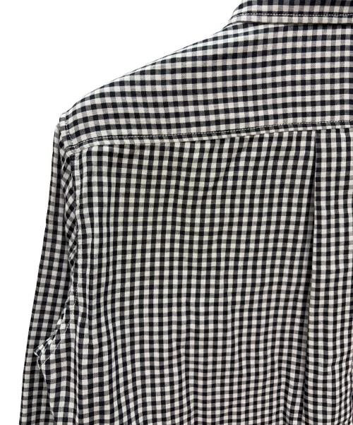 AIGLE（エーグル）AIGLE (エーグル) 長袖シャツ ホワイト×ブラック サイズ:M 未使用品の古着・服飾アイテム