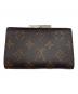 LOUIS VUITTON (ルイ ヴィトン) モノグラム ポルトフォイユ・ヴィエノワ：5000円