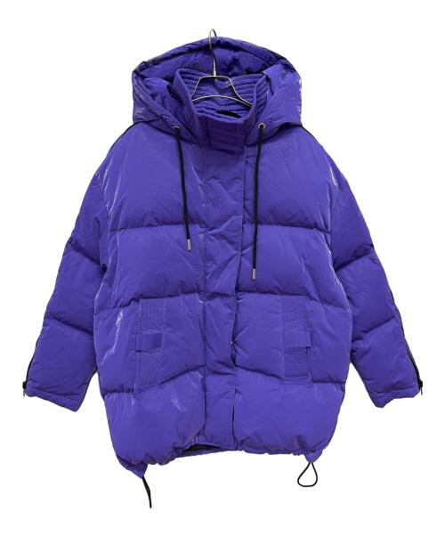 DIESEL（ディーゼル）DIESEL (ディーゼル) フーデッドジャケット パープル サイズ:XSの古着・服飾アイテム