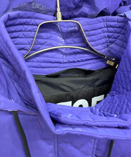 DIESEL（ディーゼル）DIESEL (ディーゼル) フーデッドジャケット パープル サイズ:XSの古着・服飾アイテム