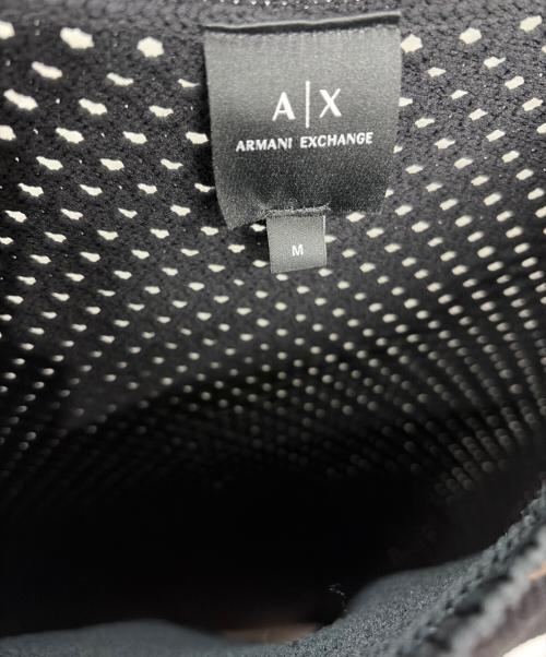 ARMANI EXCHANGE（アルマーニ エクスチェンジ）ARMANI EXCHANGE (アルマーニ エクスチェンジ) メッシュカットソー ブラック サイズ:Mの古着・服飾アイテム