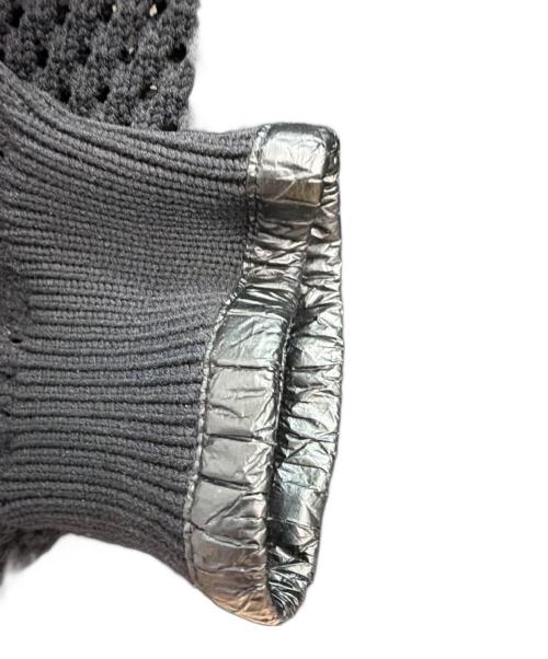 ARMANI EXCHANGE（アルマーニ エクスチェンジ）ARMANI EXCHANGE (アルマーニ エクスチェンジ) メッシュカットソー ブラック サイズ:Mの古着・服飾アイテム