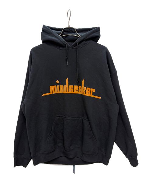 MINDSEEKER（マインドシーカー）MINDSEEKER (マインドシーカー) プルオーバーパーカー ブラック×オレンジ サイズ:Lの古着・服飾アイテム