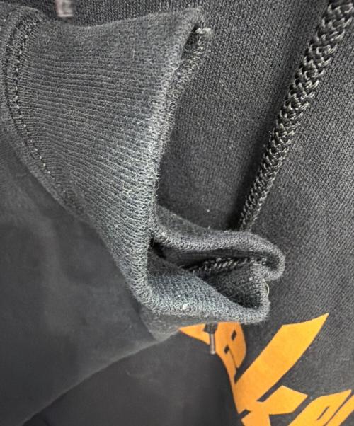 MINDSEEKER（マインドシーカー）MINDSEEKER (マインドシーカー) プルオーバーパーカー ブラック×オレンジ サイズ:Lの古着・服飾アイテム