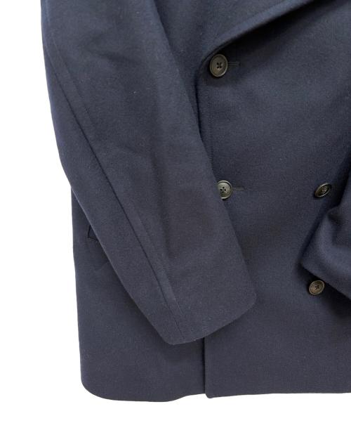 UNIQLO+J（ユニクロ プラスジェイ）UNIQLO+J (ユニクロ プラスジェイ) ウールブレンドオーバーサイズピーコート ネイビー サイズ:Lの古着・服飾アイテム