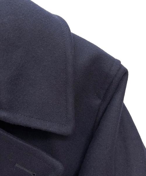 UNIQLO+J（ユニクロ プラスジェイ）UNIQLO+J (ユニクロ プラスジェイ) ウールブレンドオーバーサイズピーコート ネイビー サイズ:Lの古着・服飾アイテム