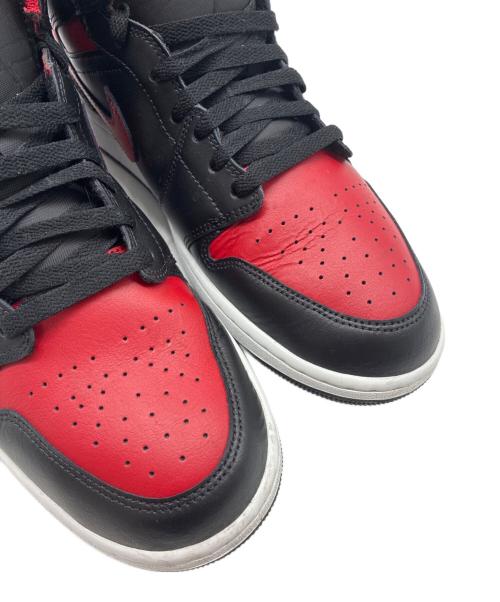 NIKE（ナイキ）NIKE (ナイキ) ハイカットスニーカー ブラック×レッド サイズ:30.5cmの古着・服飾アイテム