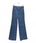 Wranglerラングラー）の古着「70s ブーツカットパンツ」｜スカイブルー