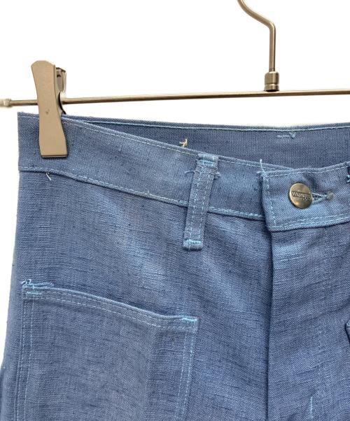 Wrangler（ラングラー）Wrangler (ラングラー) 70s ブーツカットパンツ スカイブルー サイズ:W28×L36の古着・服飾アイテム