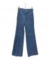 Wrangler（ラングラー）の古着「70s ブーツカットパンツ」｜スカイブルー