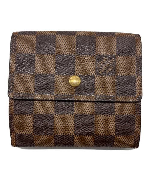 LOUIS VUITTON（ルイ ヴィトン）LOUIS VUITTON (ルイ ヴィトン) ダミエ ポルトモネ ビエ カルトクレディ ブラウンの古着・服飾アイテム