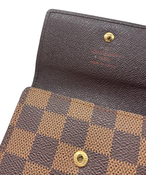 LOUIS VUITTON（ルイ ヴィトン）LOUIS VUITTON (ルイ ヴィトン) ダミエ ポルトモネ ビエ カルトクレディ ブラウンの古着・服飾アイテム