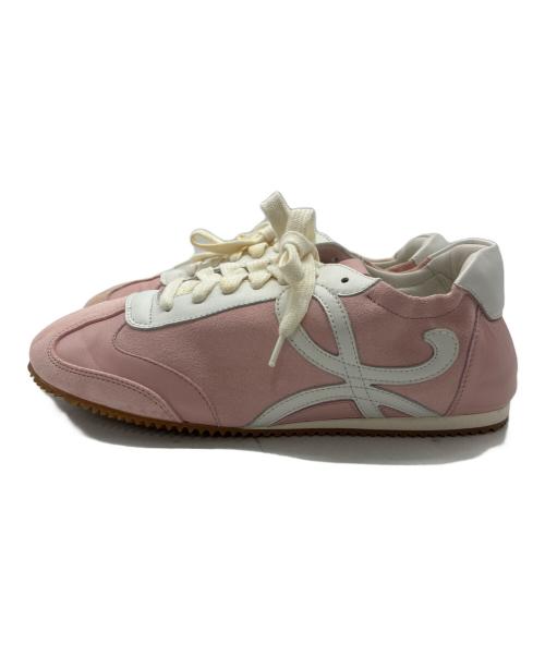 LOEWE（ロエベ）LOEWE (ロエベ) バレエランナー / ローカットスニーカー ライトピンク サイズ:38の古着・服飾アイテム