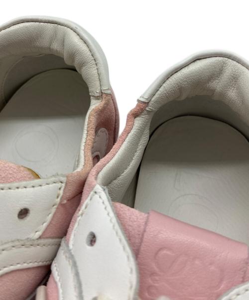 LOEWE（ロエベ）LOEWE (ロエベ) バレエランナー / ローカットスニーカー ライトピンク サイズ:38の古着・服飾アイテム