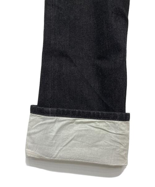 LOEWE（ロエベ）LOEWE (ロエベ) ロールアップ デニムパンツ ブラック サイズ:28の古着・服飾アイテム