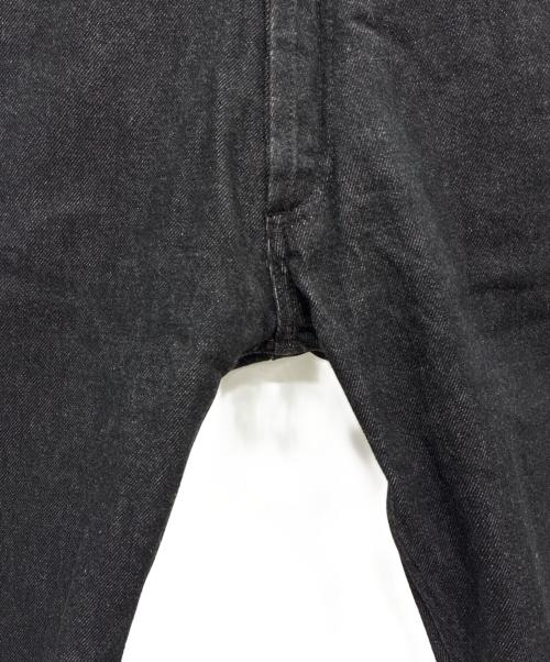 LOEWE（ロエベ）LOEWE (ロエベ) ロールアップ デニムパンツ ブラック サイズ:28の古着・服飾アイテム