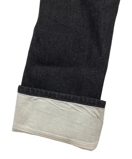 LOEWE（ロエベ）LOEWE (ロエベ) ロールアップ デニムパンツ ブラック サイズ:28の古着・服飾アイテム