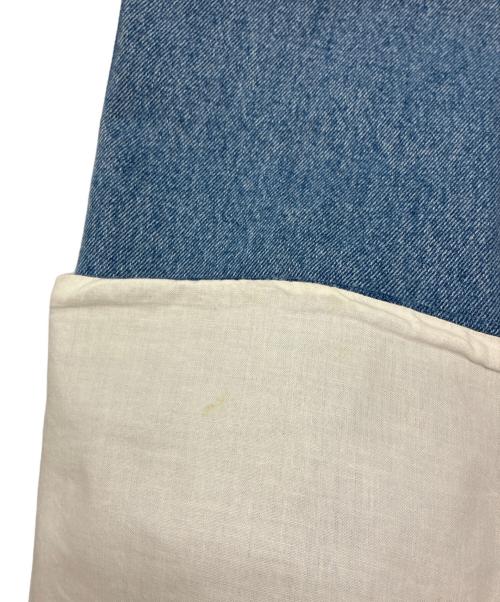 LOEWE（ロエベ）LOEWE (ロエベ) フィッシャーマンロールアップデニムパンツ ブルー サイズ:SIZE 38の古着・服飾アイテム