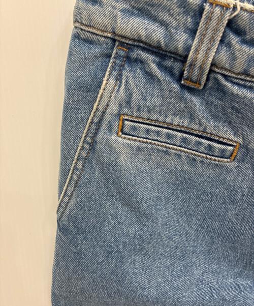 LOEWE（ロエベ）LOEWE (ロエベ) フィッシャーマンロールアップデニムパンツ ブルー サイズ:SIZE 38の古着・服飾アイテム