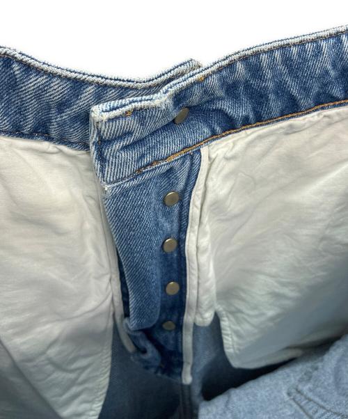 LOEWE（ロエベ）LOEWE (ロエベ) フィッシャーマンロールアップデニムパンツ ブルー サイズ:SIZE 38の古着・服飾アイテム