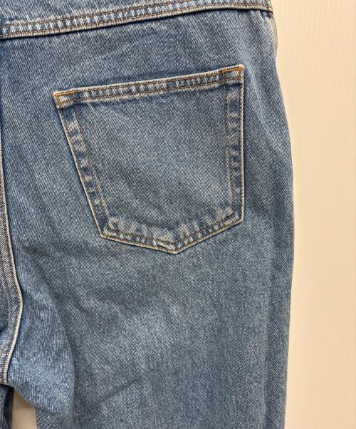 LOEWE（ロエベ）LOEWE (ロエベ) フィッシャーマンロールアップデニムパンツ ブルー サイズ:SIZE 38の古着・服飾アイテム